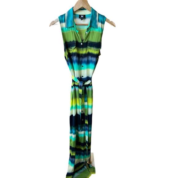 W By Worth Dip Dye Maxi Size 6 - Picture 1 of 8